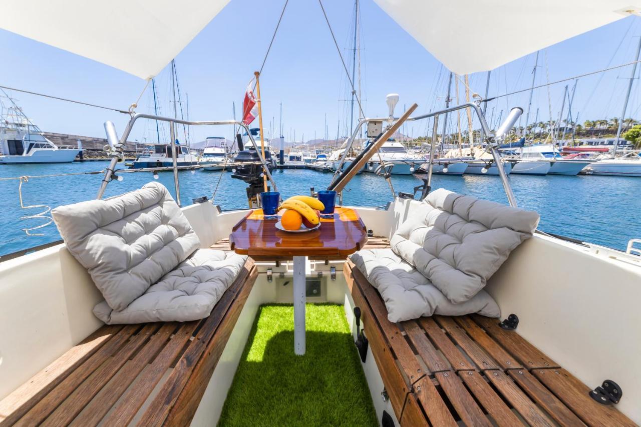 Seaside Chill-Out Stay On A Sail Yacht Puerto Calero Buitenkant foto